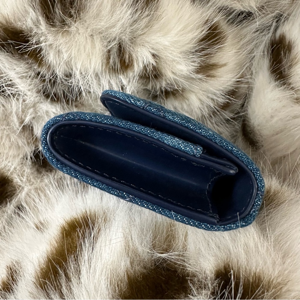 NWT | Tory Burch Willa Denim Card Case Wallet - Picture 5 of 8